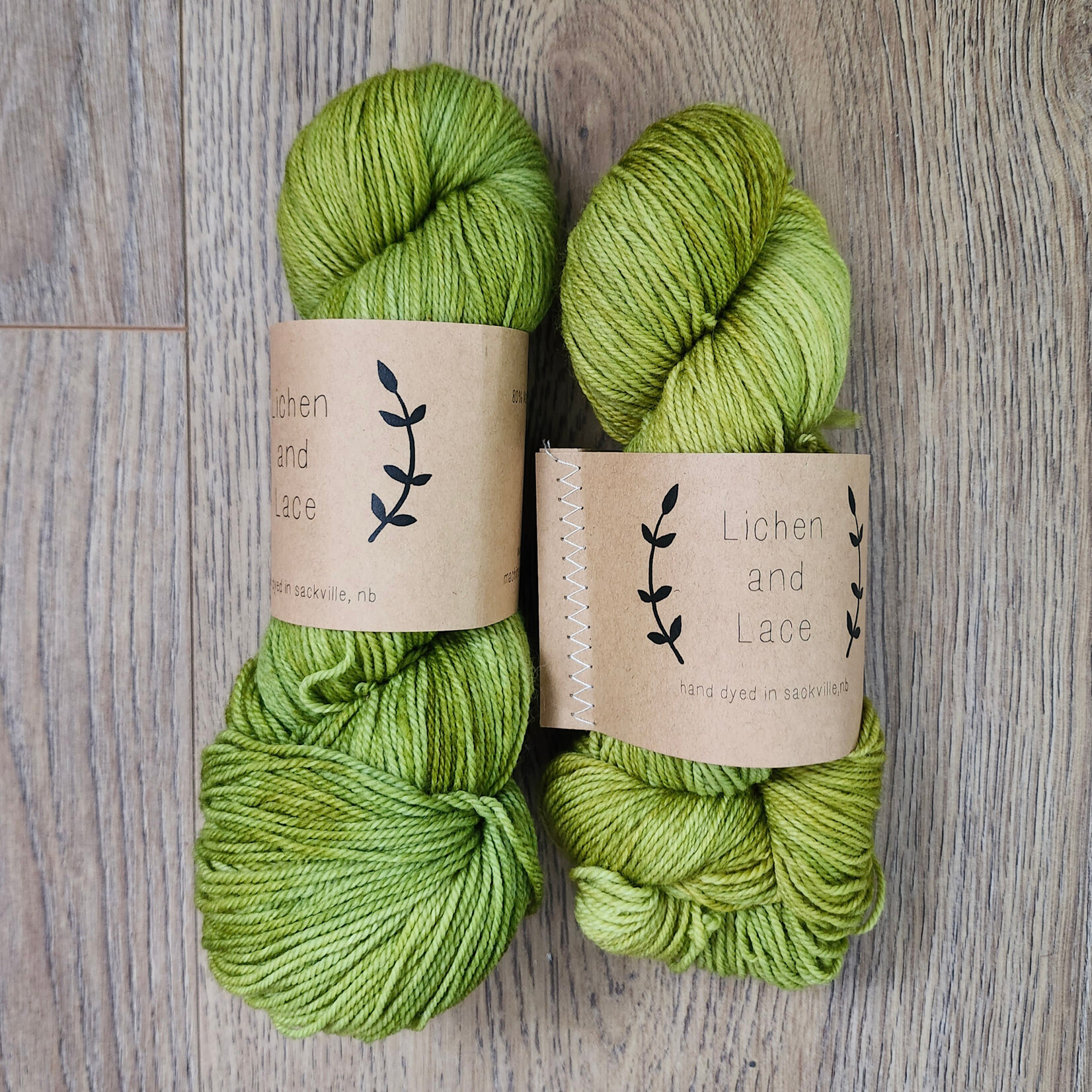 Lichen and Lace Lichen and Lace - 80/20 Sock - Olive Oil