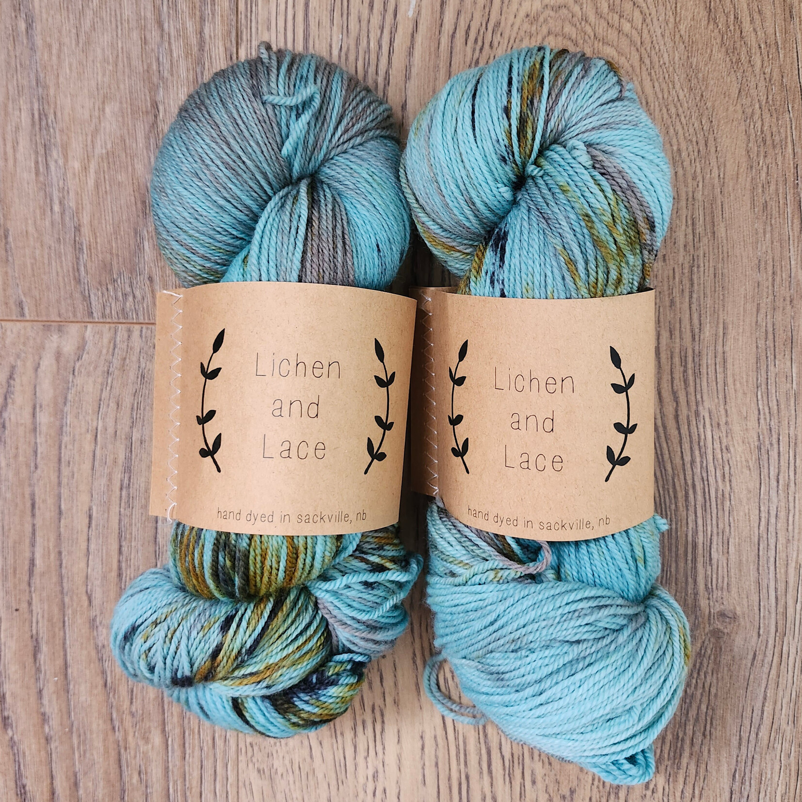 Lichen and Lace Lichen and Lace - 80/20 Sock - Verdigris
