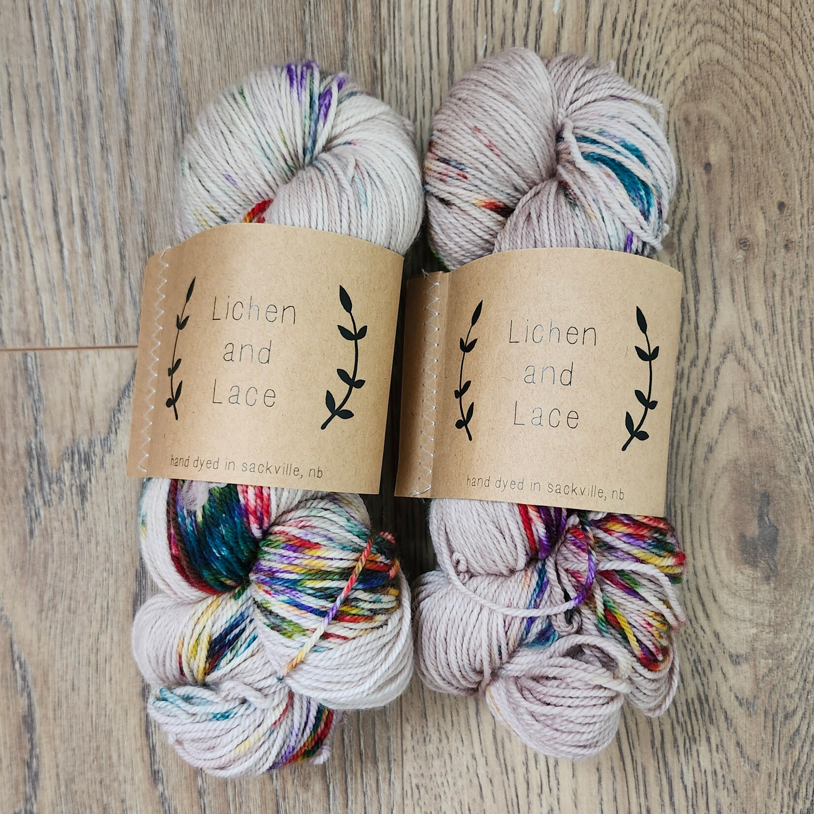Lichen and Lace Lichen and Lace -  80/20 Sock - Pressed Flowers