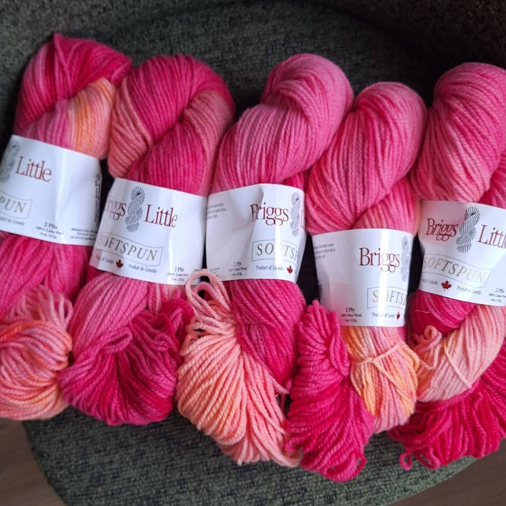Briggs and Little BL Softspun Hand Painted - Flamingo
