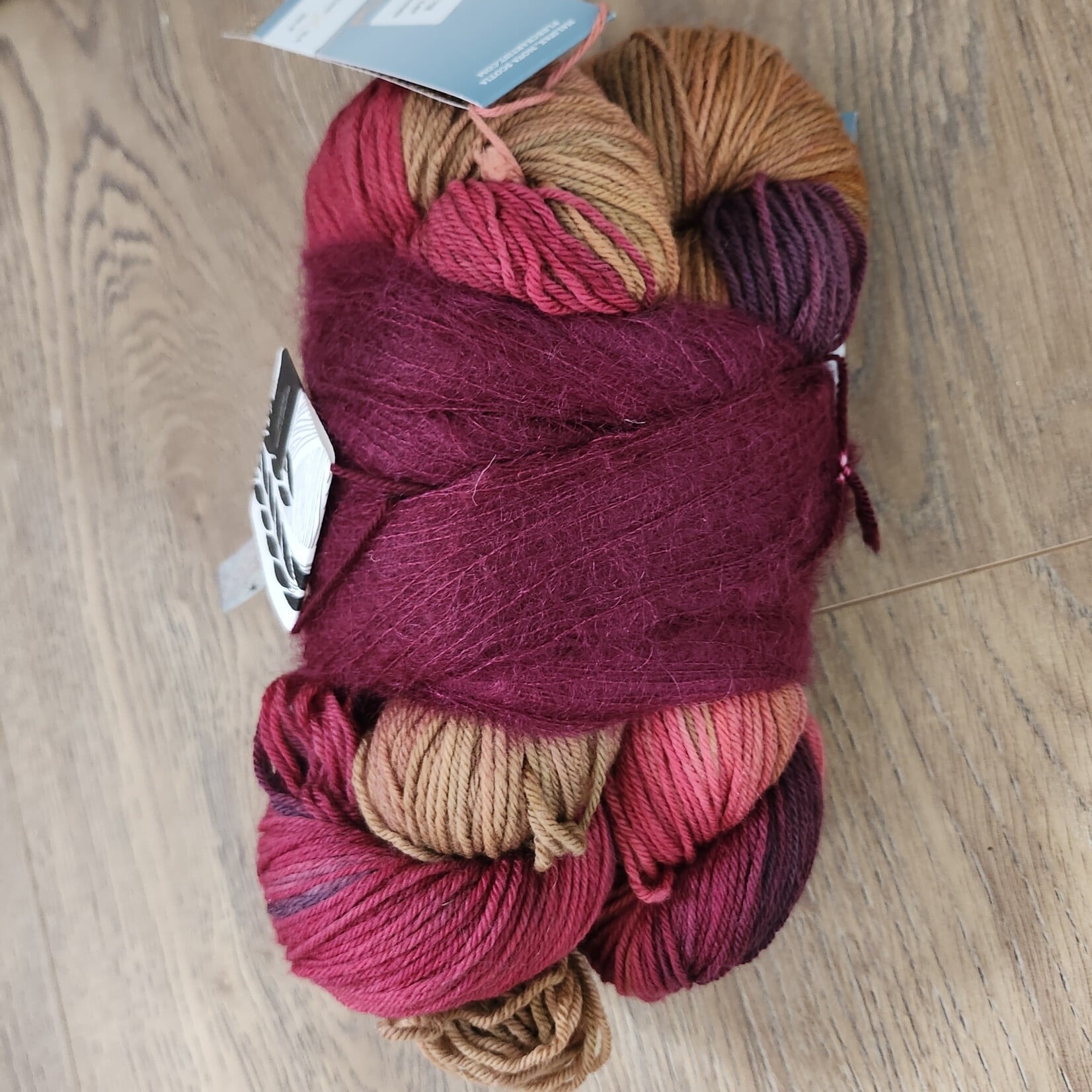 Fleece Artist Fleece Artist - "Vest Friend" Kit - Cranberry