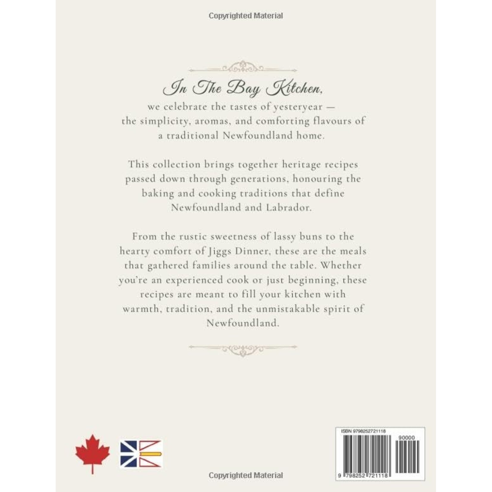 Book - The Bay Kitchen, Volume ONE: Time-Honoured Newfoundland Recipes for Today's Kitchen by Tiffany Taplin