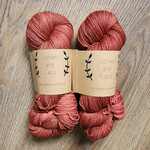 Lichen and Lace - Colour of the Month-  Limited Edition - 80/20 Sock - Terracotta