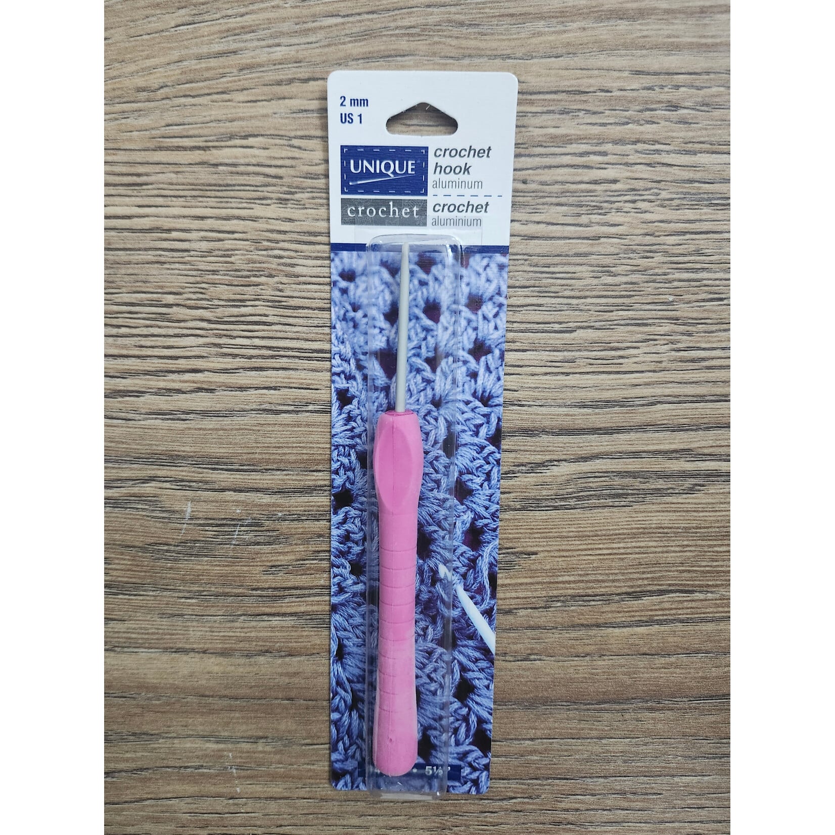 UNIQUE - Crochet Hook - 2.0mm