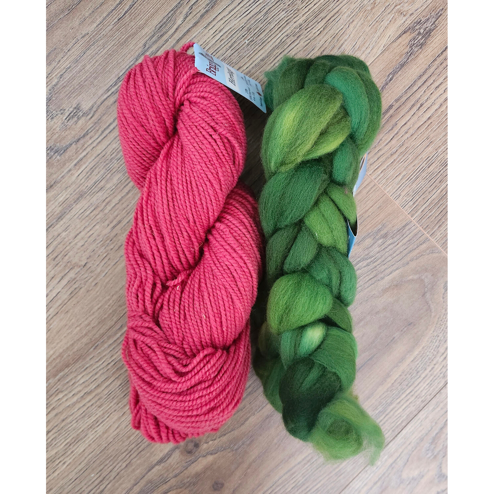 COCO's Thrummed Mittens Kit - Strawberry Rhubarb Jam