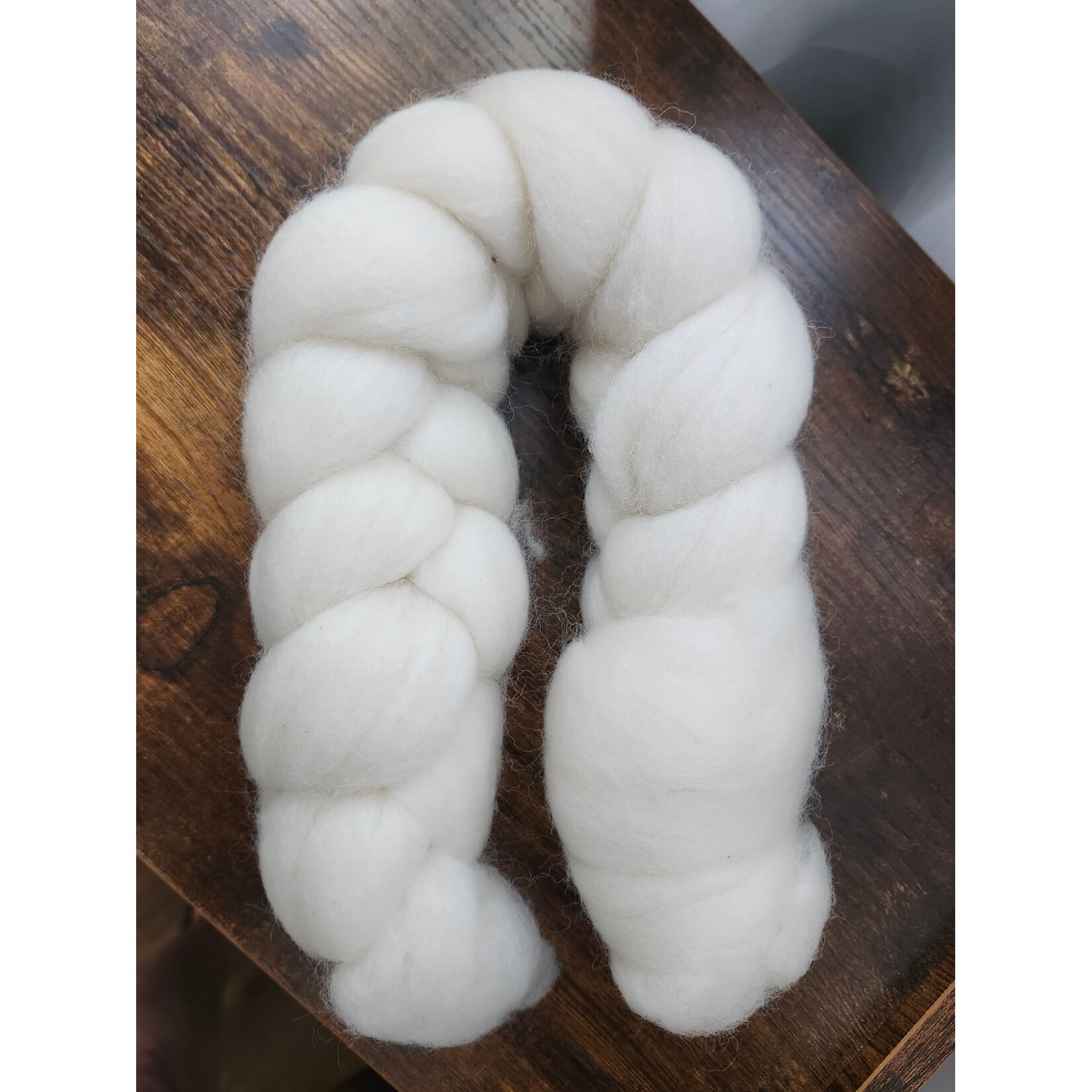 Fleece Artist Fleece Artist - Merino Sliver - Natural - 100g Braid