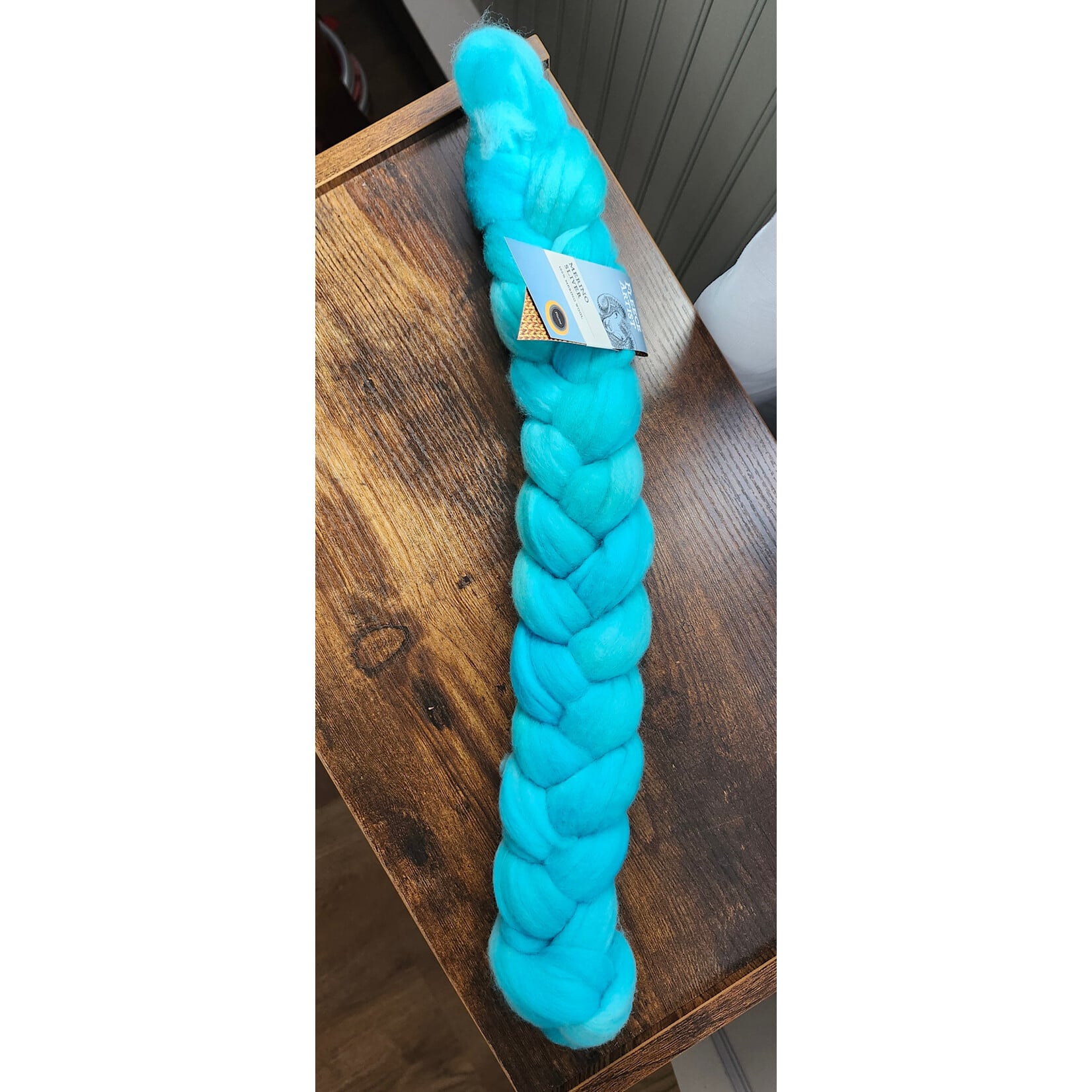 Fleece Artist Fleece Artist -  Merino Sliver - Bergy Blue - 50g Braid