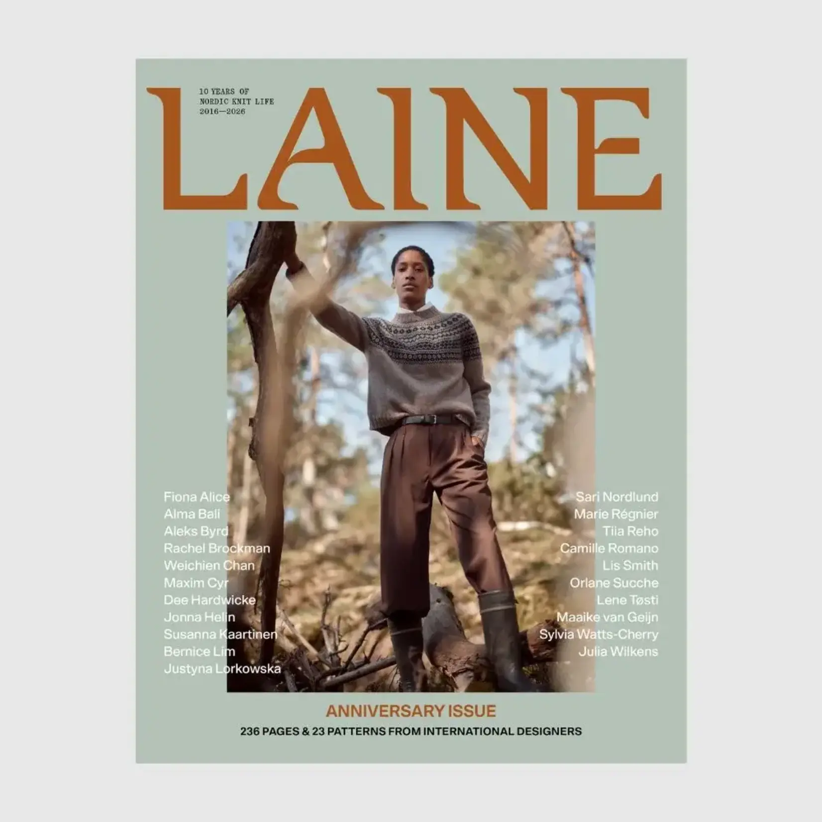 Laine Magazine - Anniversary Issue - 10 Years of Nordic Knit Life -  July 2026