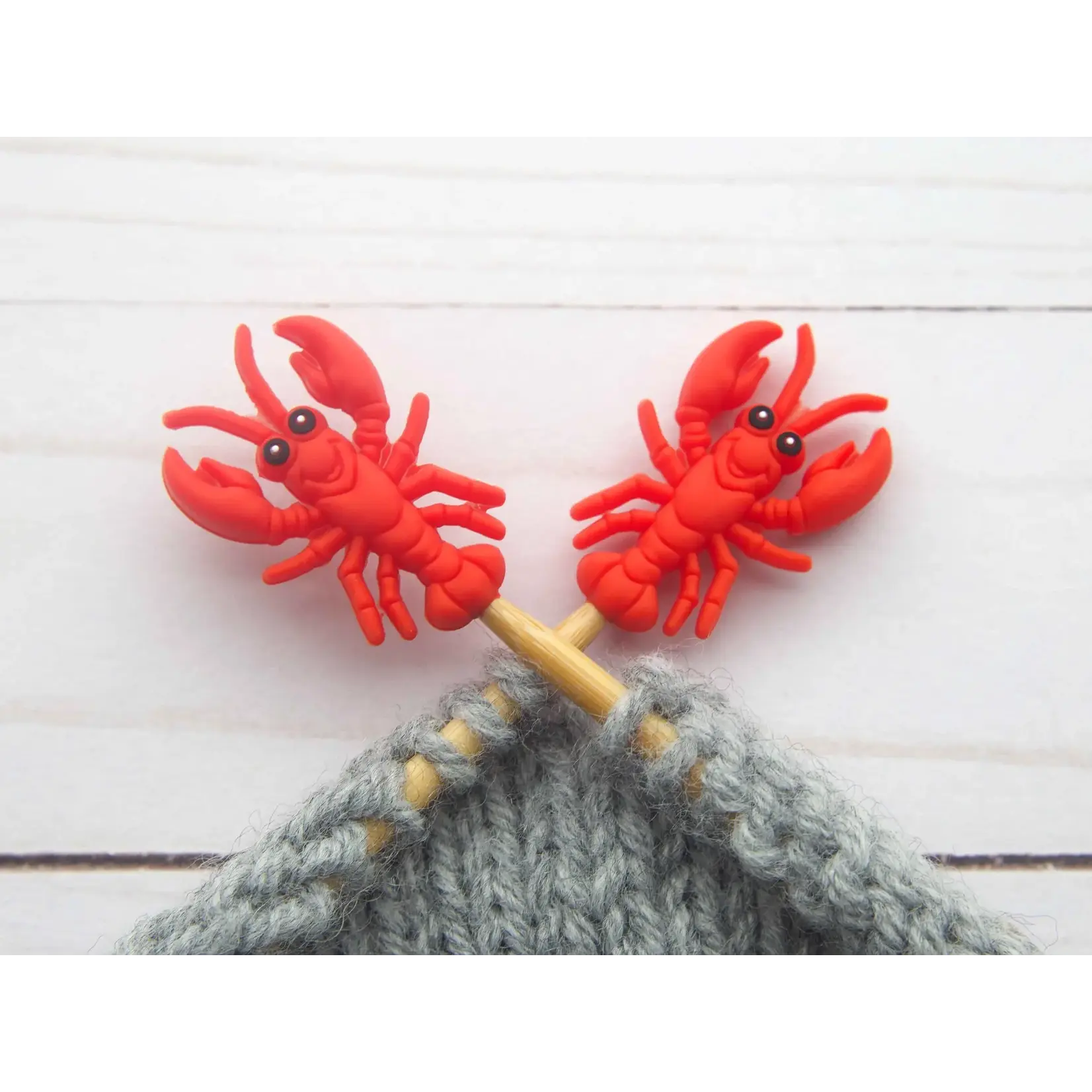 Fox & Pine Stitches - Stitch Stoppers - Lobster