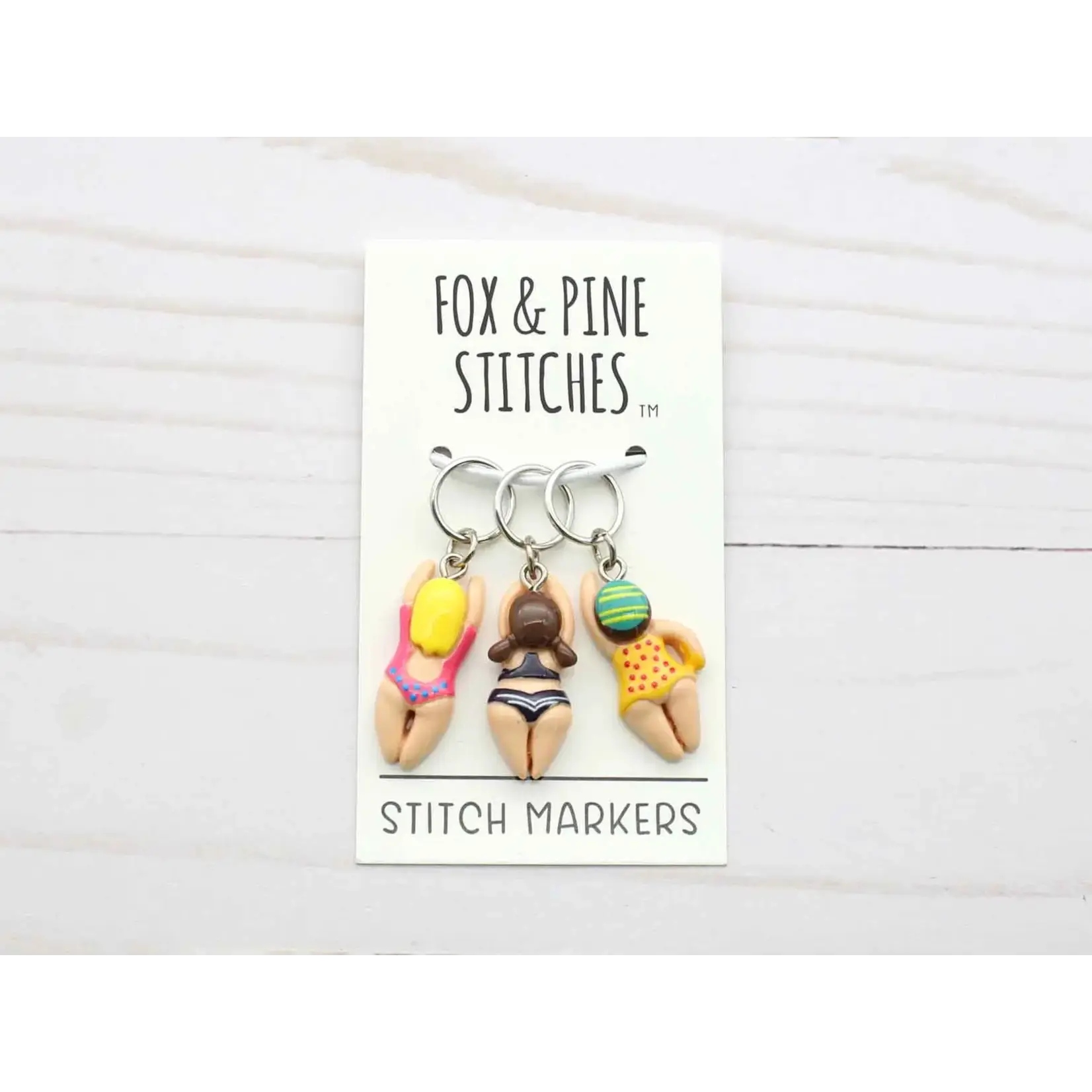 Fox & Pine Stitches - Stitch Markers - Little Swimmers