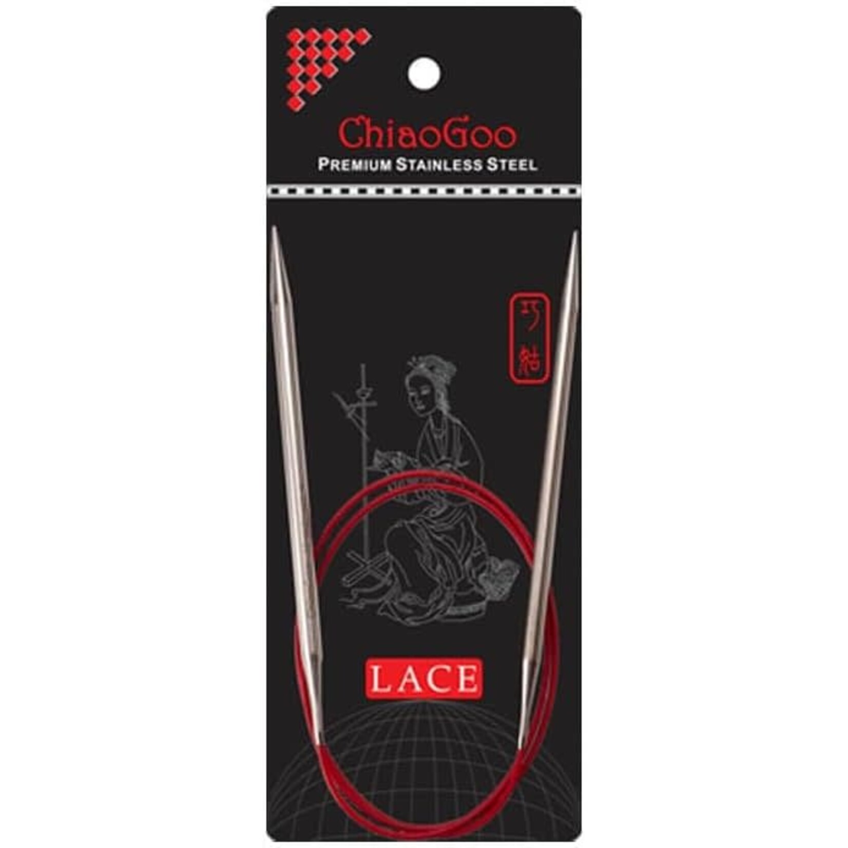 ChiaoGoo ChiaoGoo Red Lace Circular Needles - 16" (40cm)