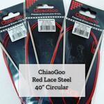 ChiaoGoo ChiaoGoo Red Lace Circular Needles - 40" (100cm)