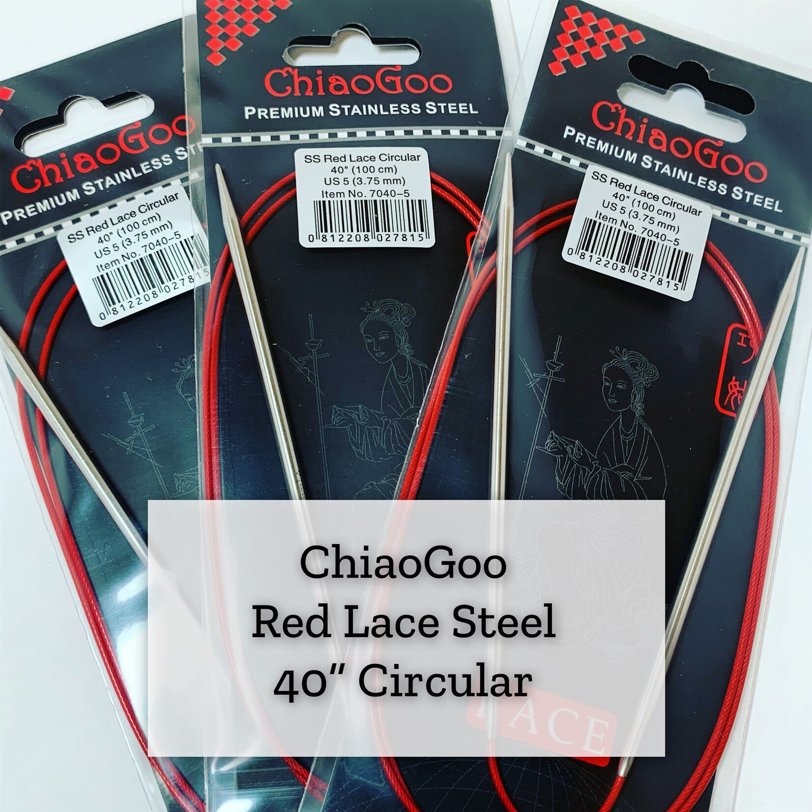 ChiaoGoo ChiaoGoo Red Lace Circular Needles - 40" (100cm)
