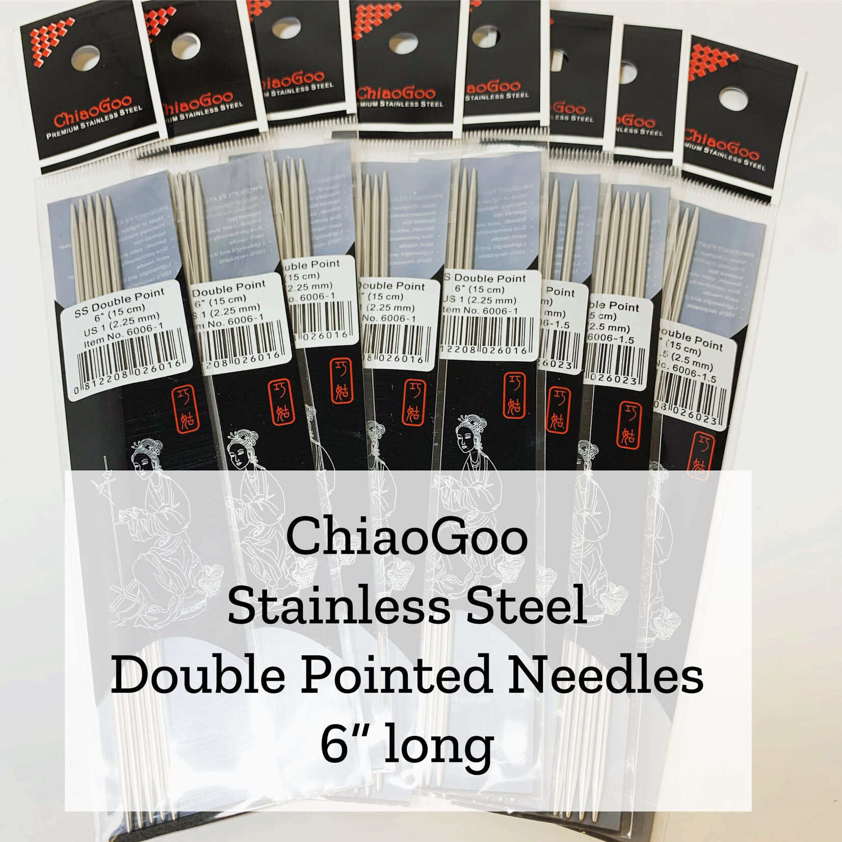 ChiaoGoo ChiaoGoo Stainless Steel DPNS