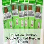 ChiaoGoo ChiaoGoo Bamboo DPN - 6” -  6.0 mm