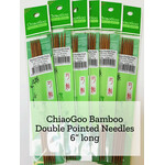 ChiaoGoo Chiaogoo Bamboo DPN - 6" 5.0mm