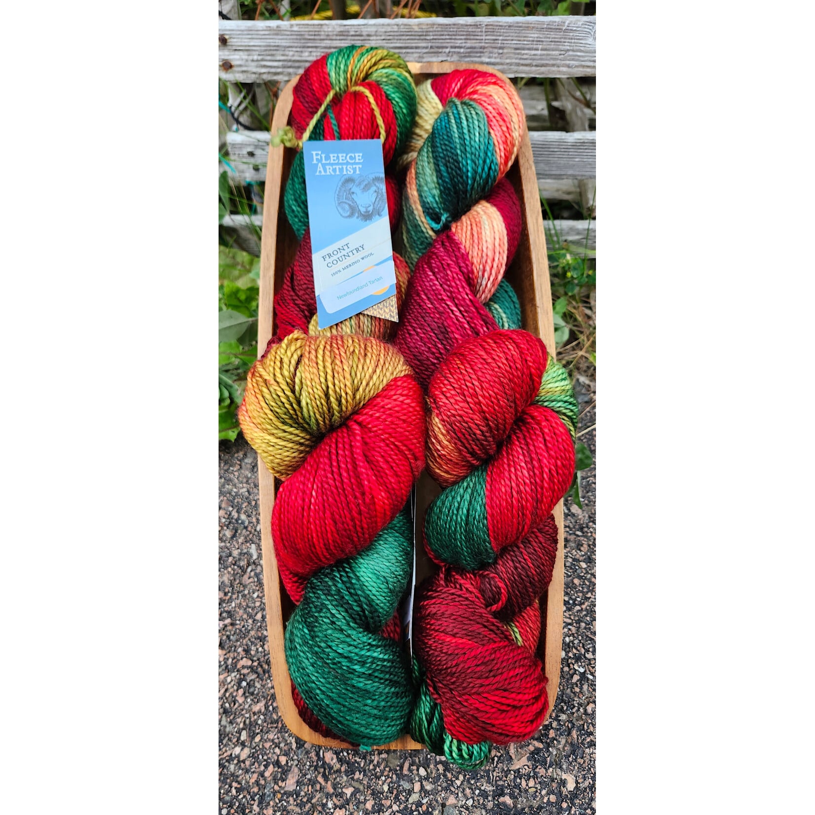 Fleece Artist - Front County Merino - Limited Edition Newfoundland Tartan
