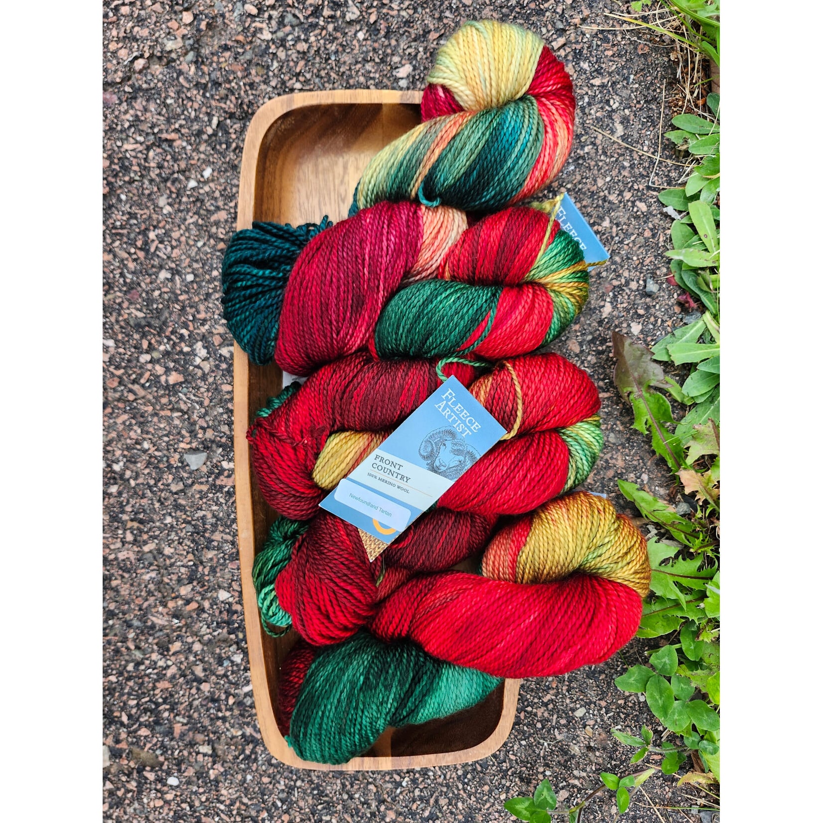 Fleece Artist - Front County Merino - Limited Edition Newfoundland Tartan