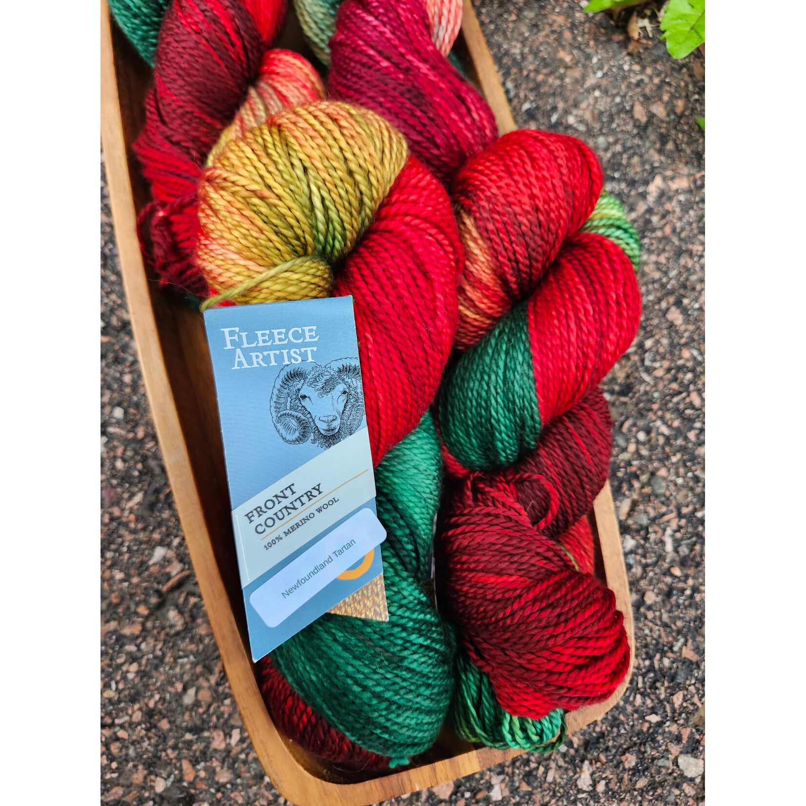 Fleece Artist - Front County Merino - Limited Edition Newfoundland Tartan
