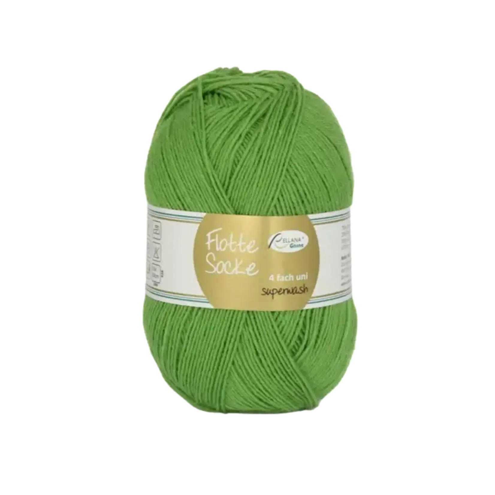 Rellana Garne - Flotte Socke UNI - 932 Apple Green