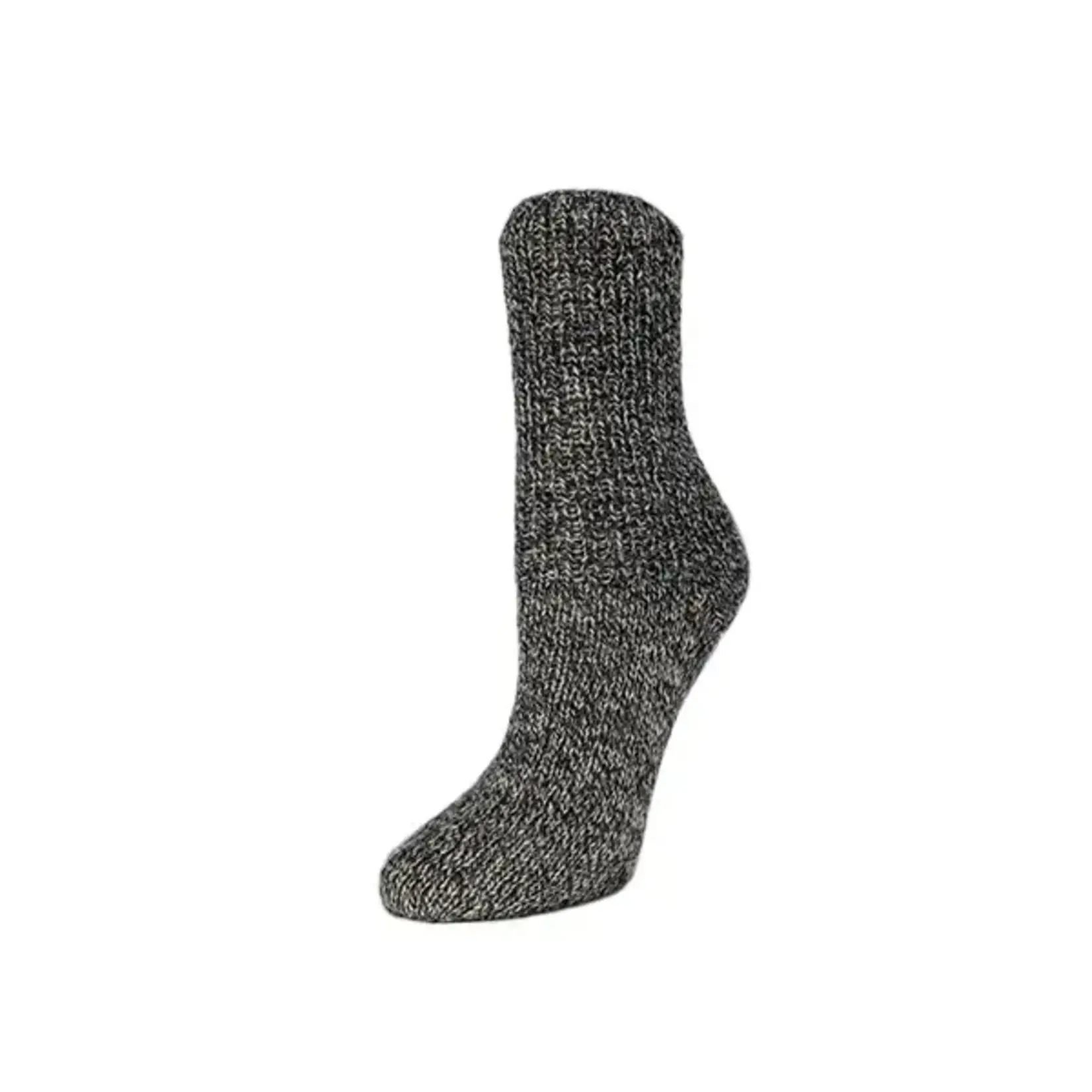 Rellana Garne - Flotte Socke Mouliné - 1642 Tan/Black