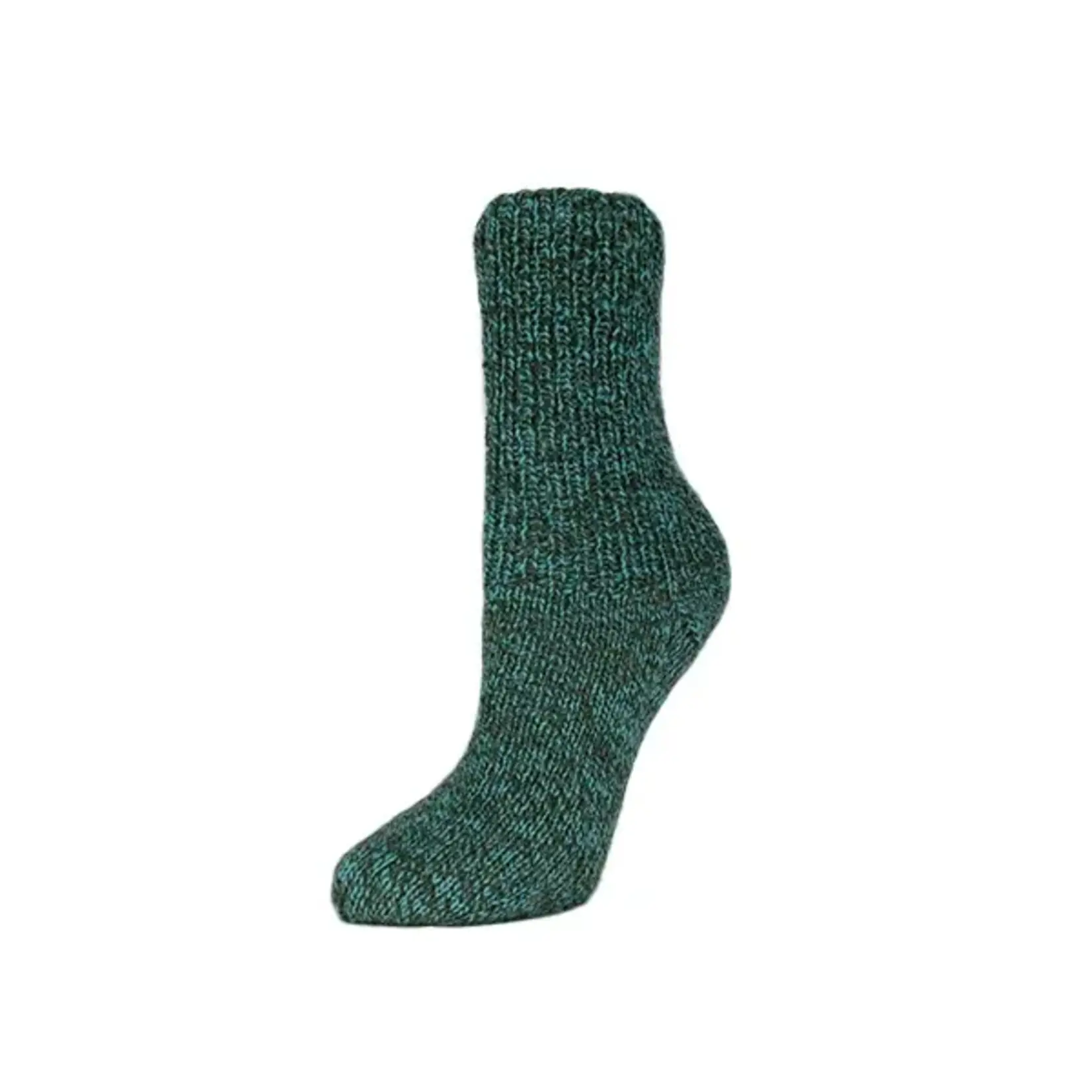 Rellana Garne - Flotte Socke Mouliné - 1644 Teal/Green