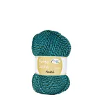 Rellana Garne - Flotte Socke Mouliné - 1644 Teal/Green