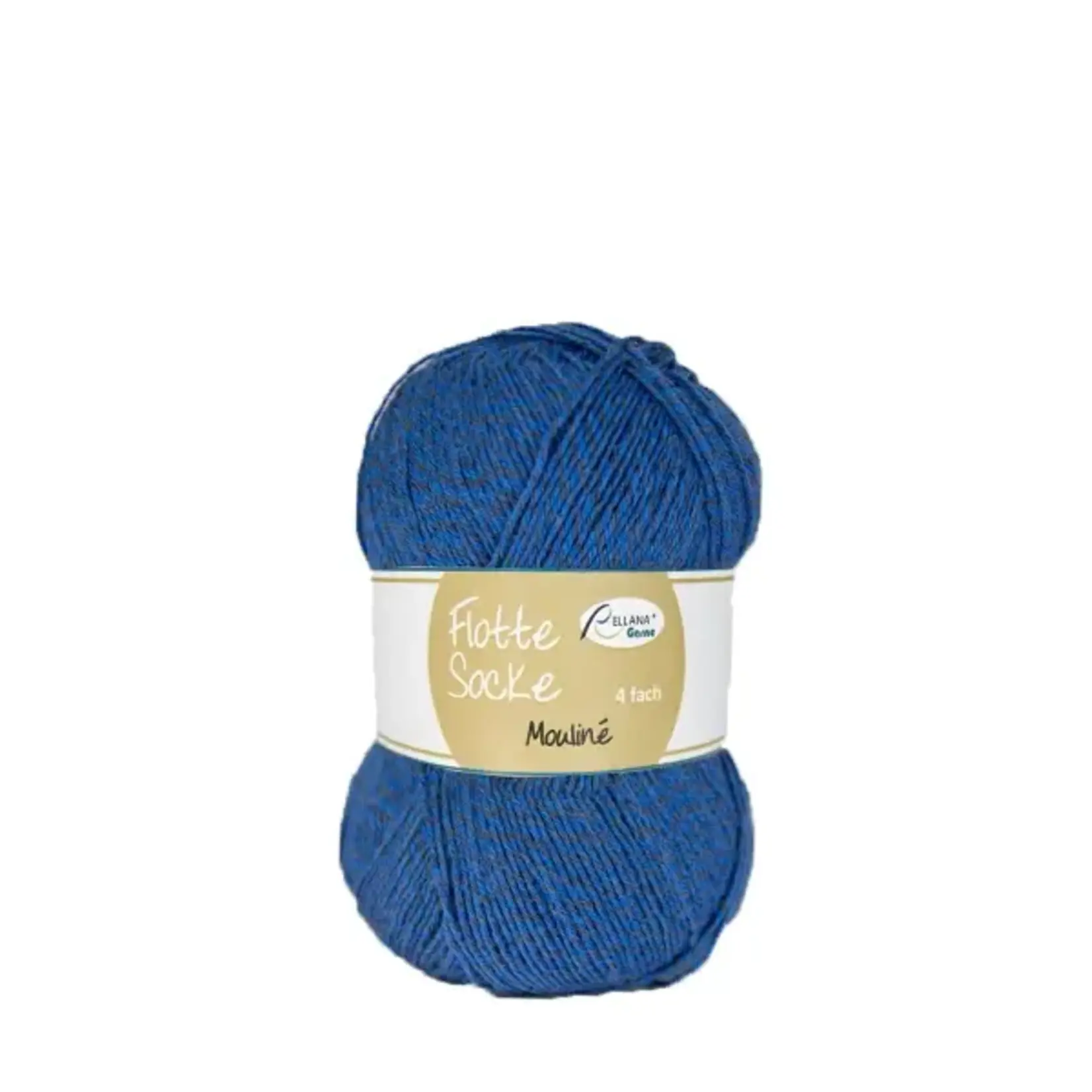Rellana Garne - Flotte Socke Mouliné - 1645 Blue/Grey