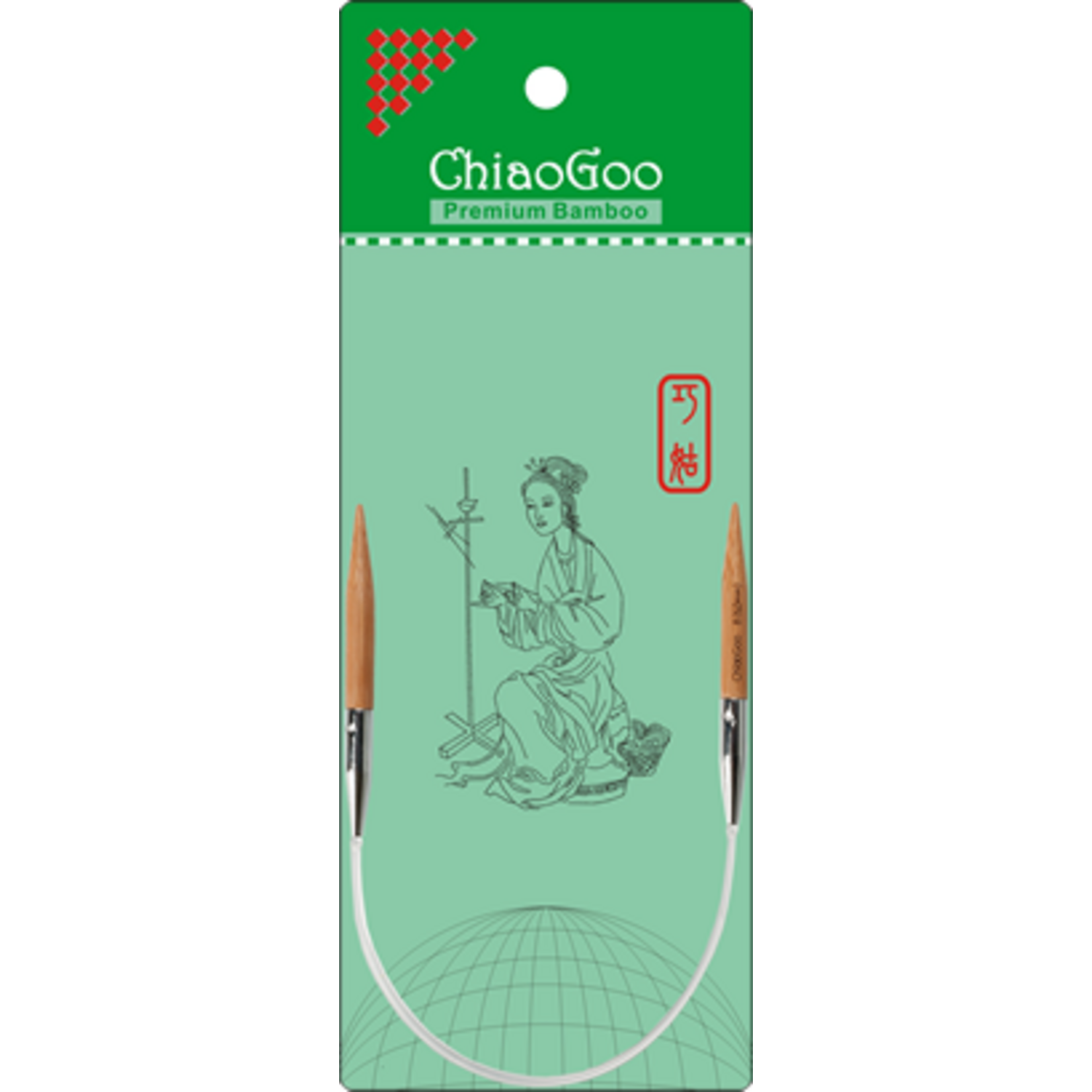ChiaoGoo Bamboo Circular - 9" - 2.5mm