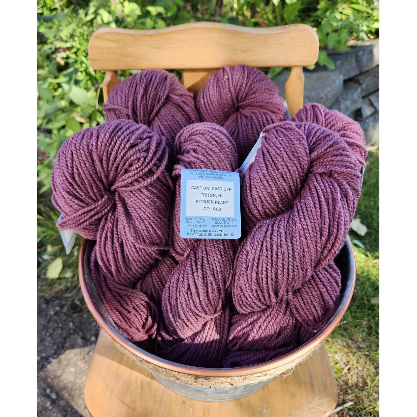 BELOW Sweater Knitting Kit (Newfoundland Guernsey Cardigan)