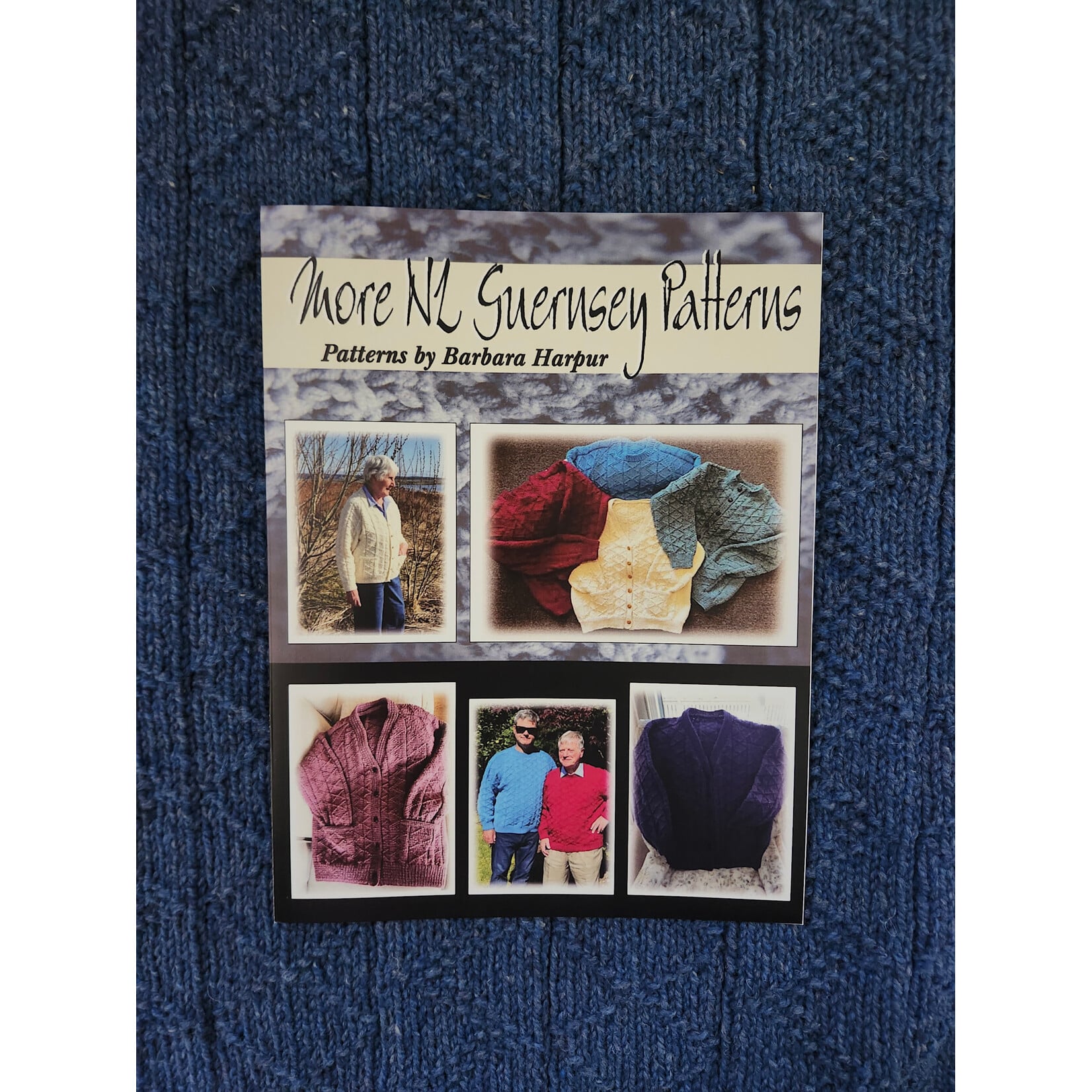 Book - More NL Guernsey Patterns by Barbara Harpur