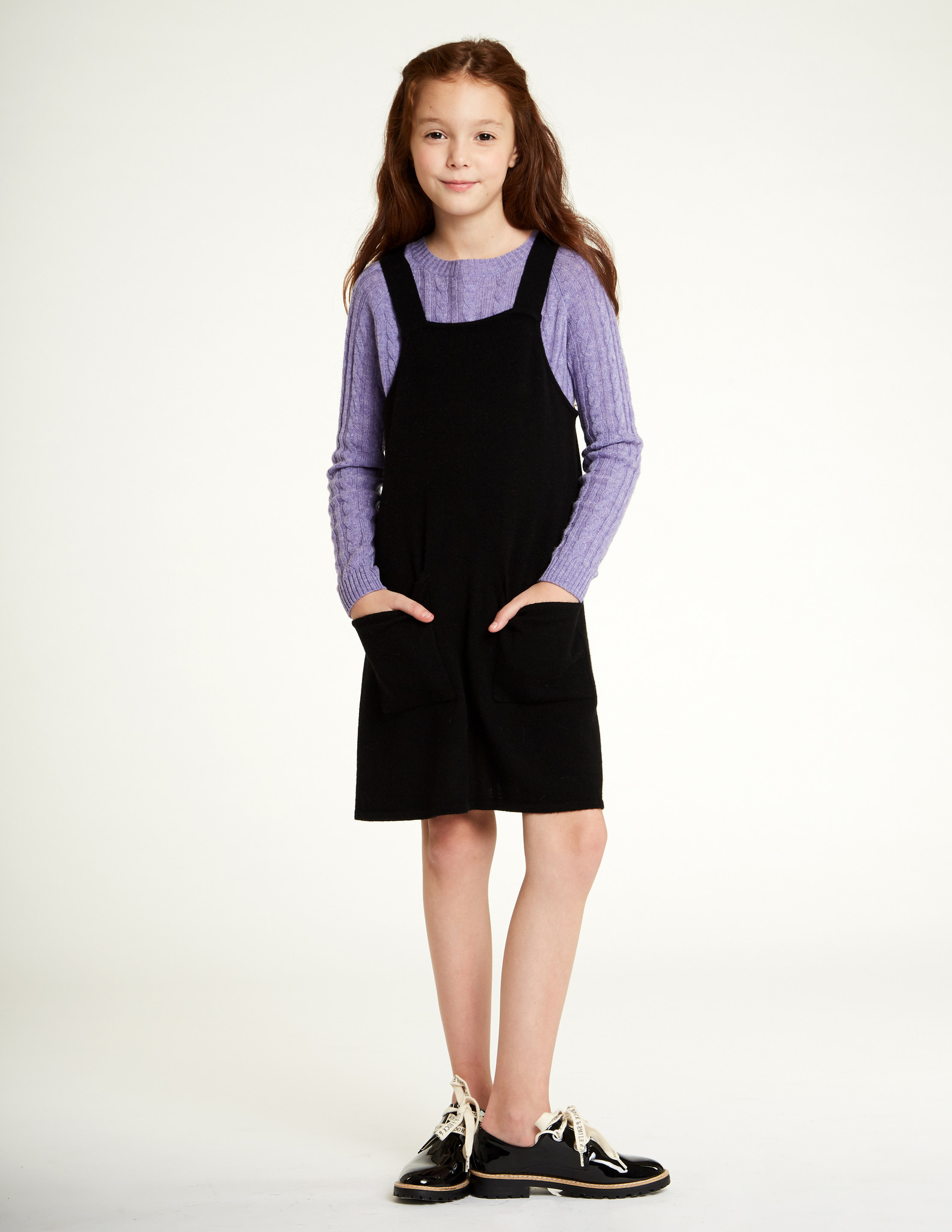 autumn pinafore dress