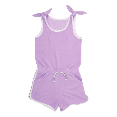 Shade Critters Terry Romper - Purple