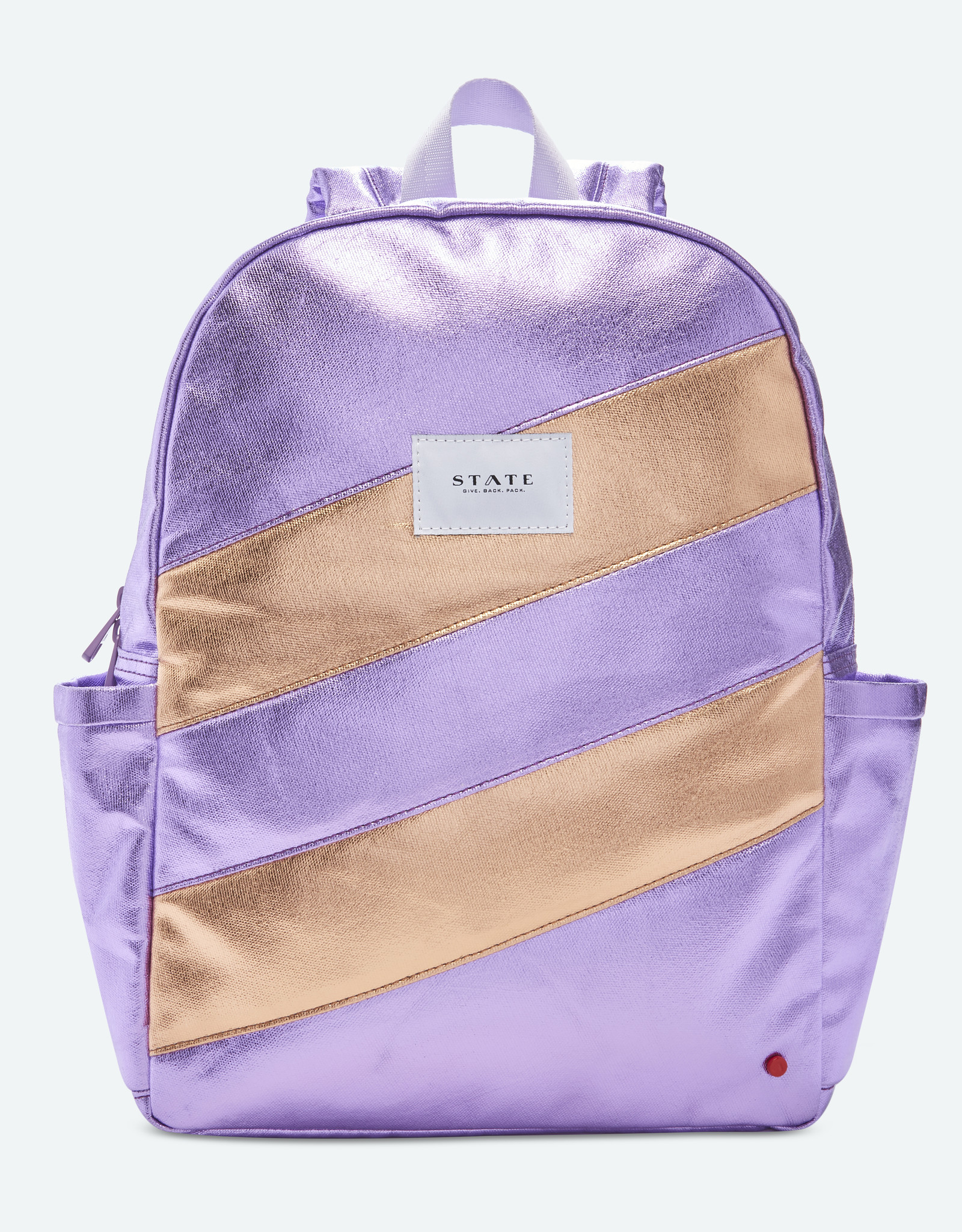 state gold backpack