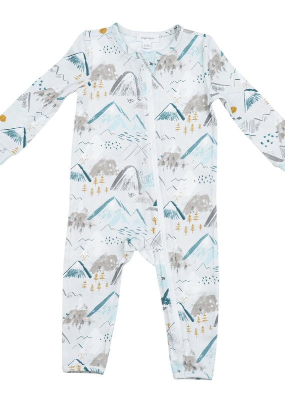 Angel Dear Angel Dear Mountains Zipper Romper