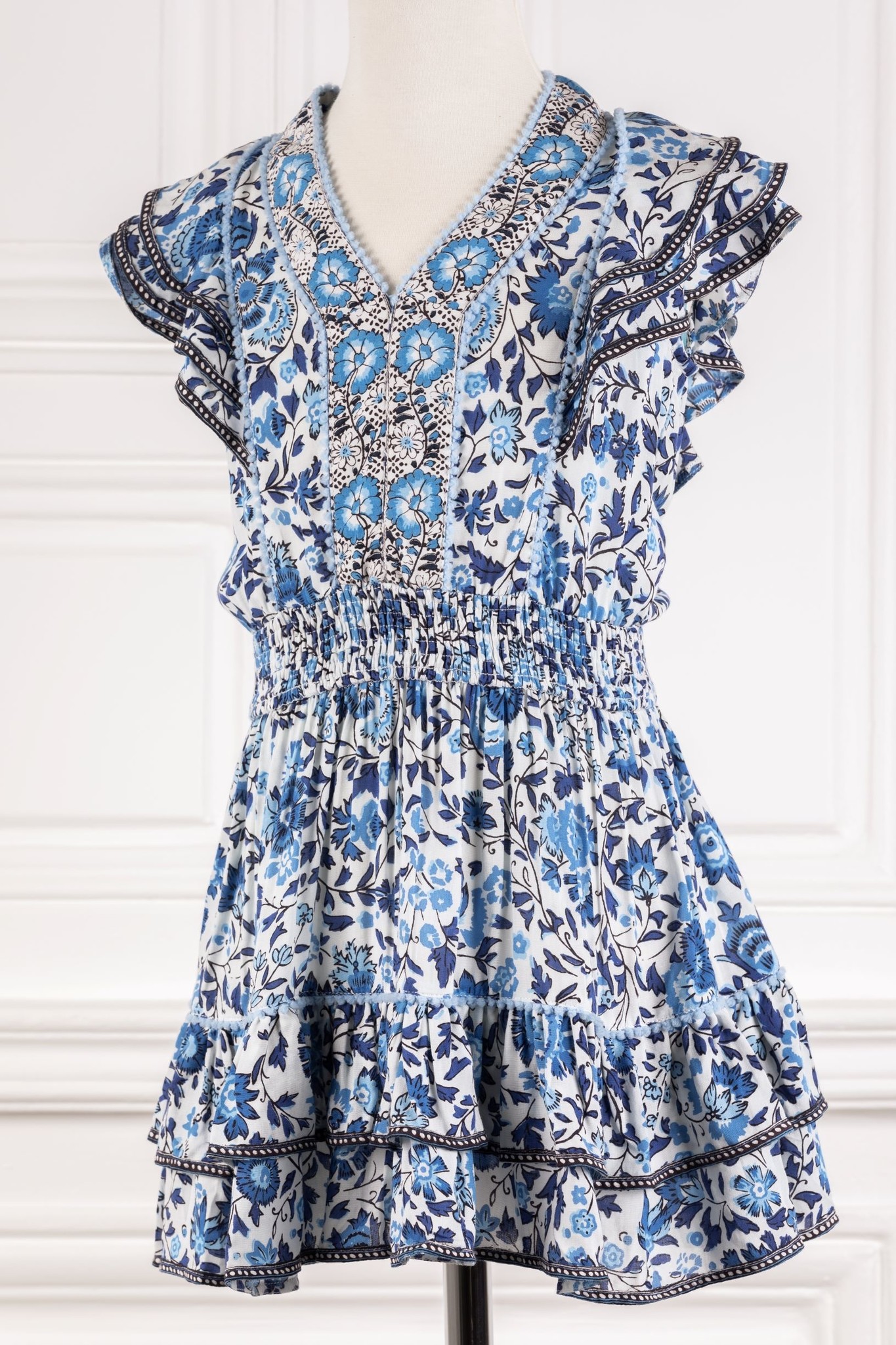 Poupette St Barth Camila Mini Dress Skipper Scout