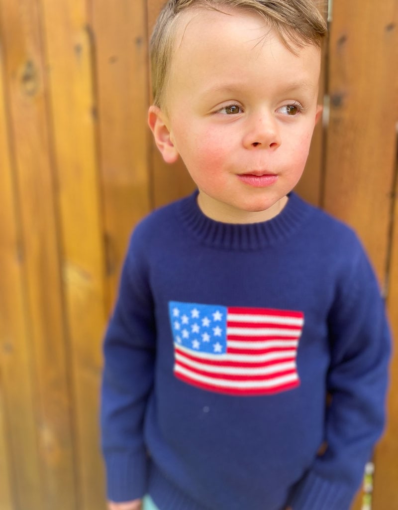 Ellsworth & Ivey Ellsworth & Ivey Kid's American Flag Sweater