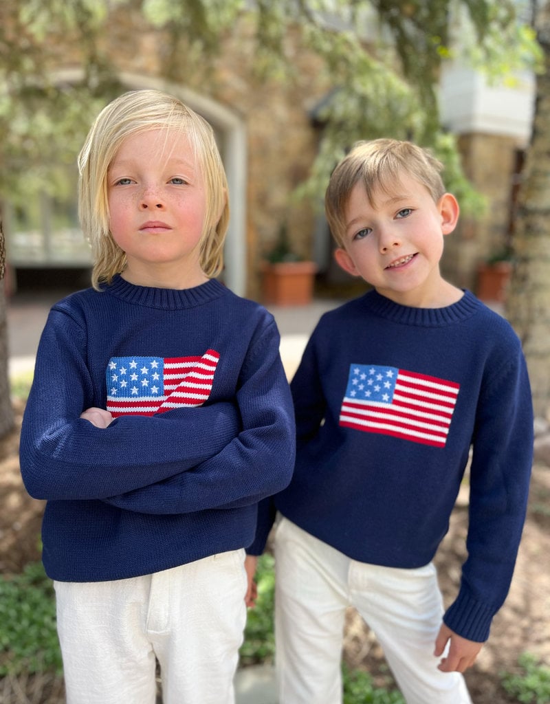 Ellsworth & Ivey Ellsworth & Ivey Kid's American Flag Sweater