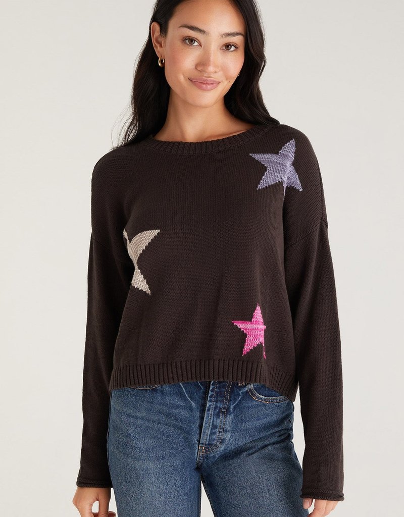 Z Supply Z Supply Sienna Marled Star Sweater