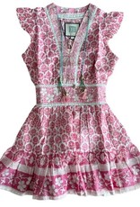 Bell Bell Annabelle Mini Dress - Pink Floral