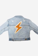 Petite Hailey Petite Hailey Patched Denim Jacket