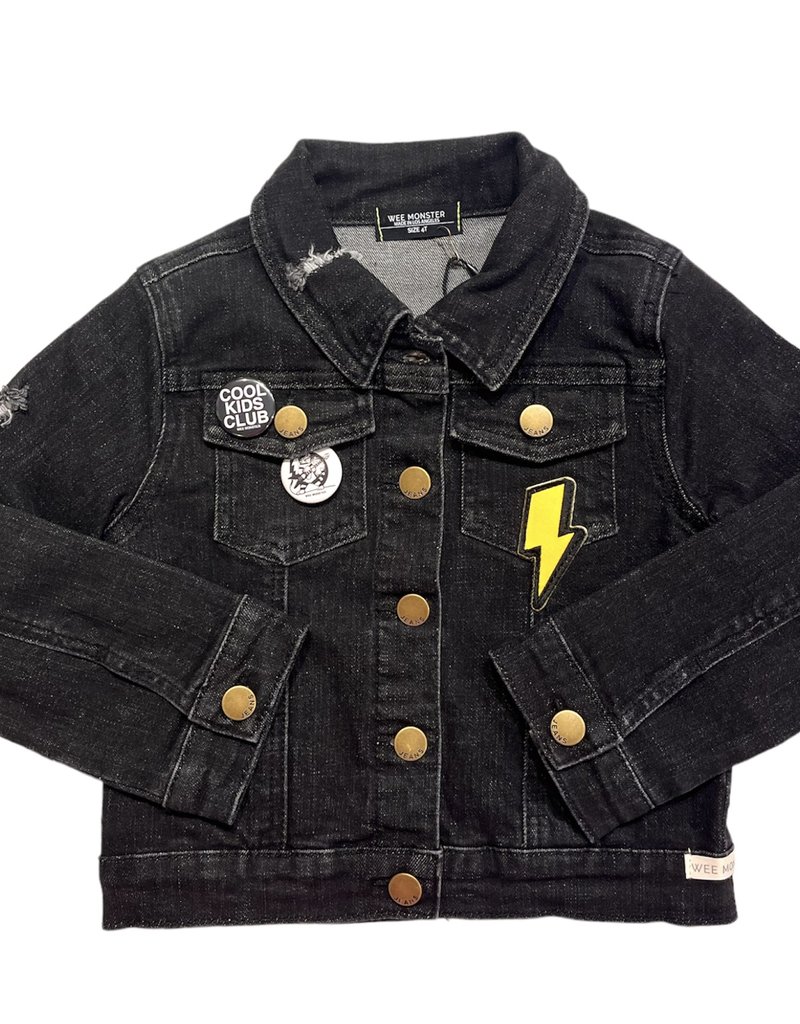 Wee Monster Party Time Denim Jacket Skipper & Scout