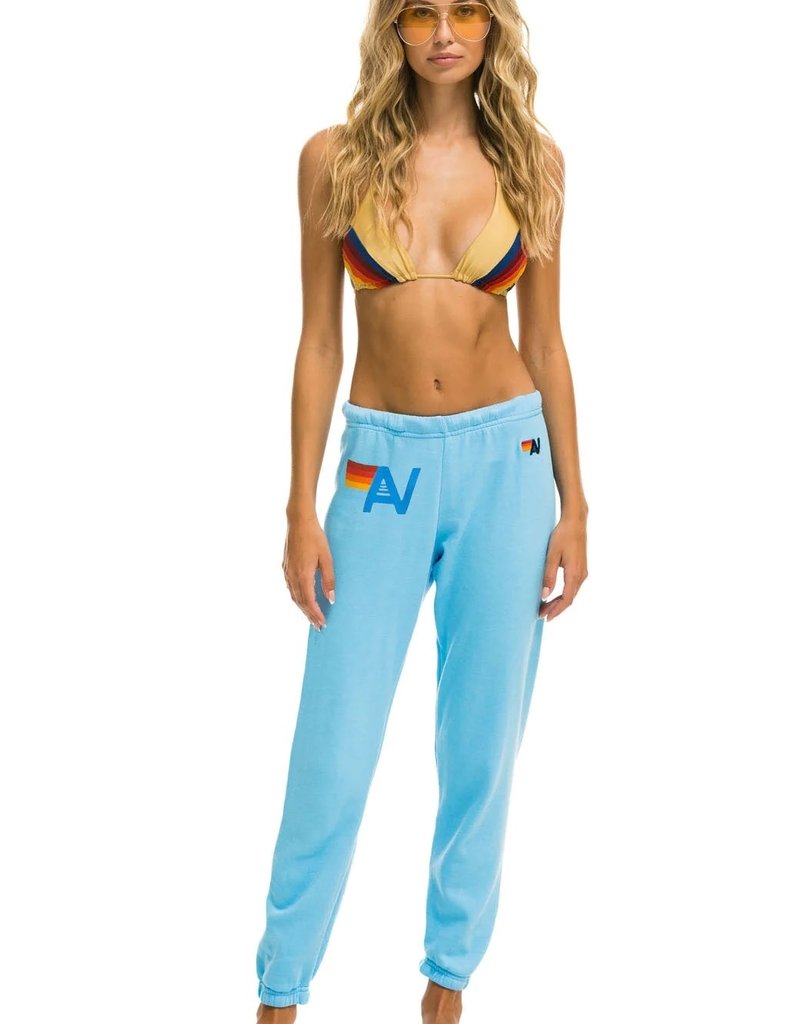 AVIATOR NATION SWEATPANTS - TEAL - Aviator Nation