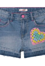 Billieblush Billieblush Crochet Heart Shorts