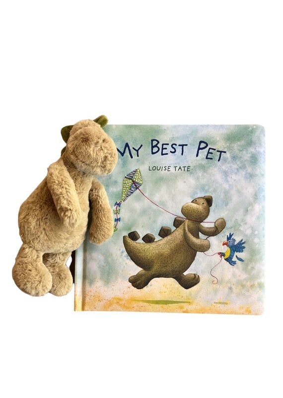 Jellycat "My Best Pet" and Stuffed Dino Set