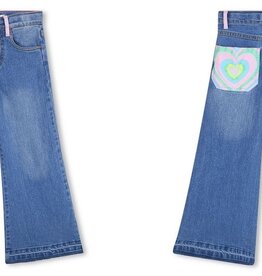 Billieblush Billieblush Bleach Back Pocket Flare Jeans