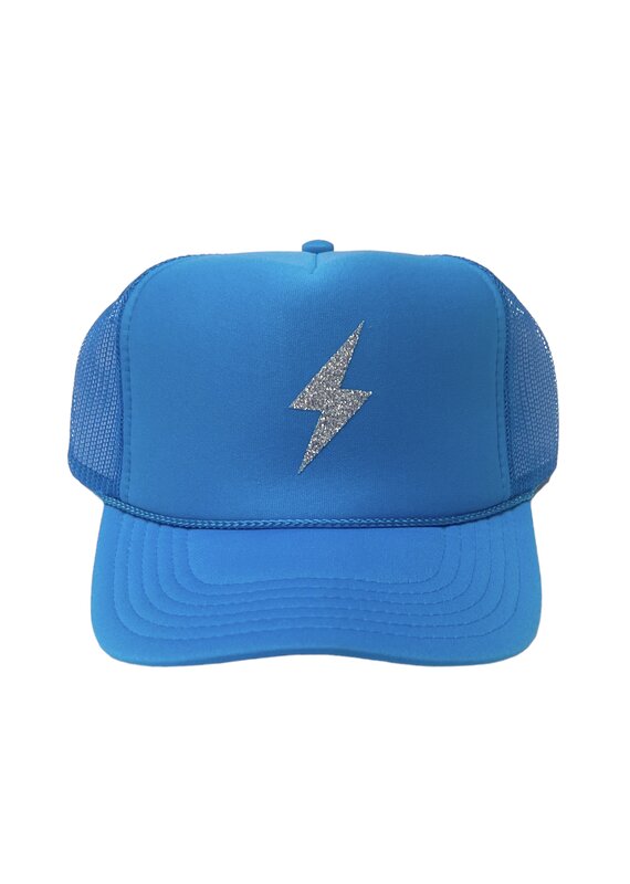 Arnie & Ollie Trucker- Neon Blue Bolt