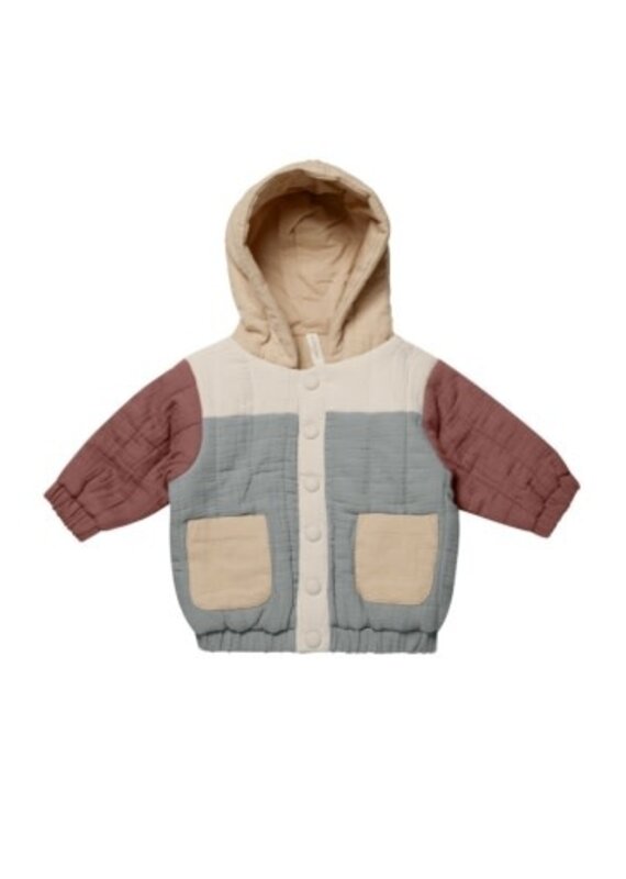 Quincy Mae Quincy Mae HOODED WOVEN JACKET