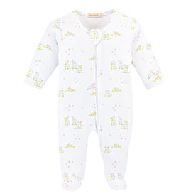 Baby Club Chic Baby Club Chic Baby Lambs Zip Footie