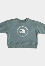 babysprouts babysprouts Happy Camper Boxy Sweatshirt